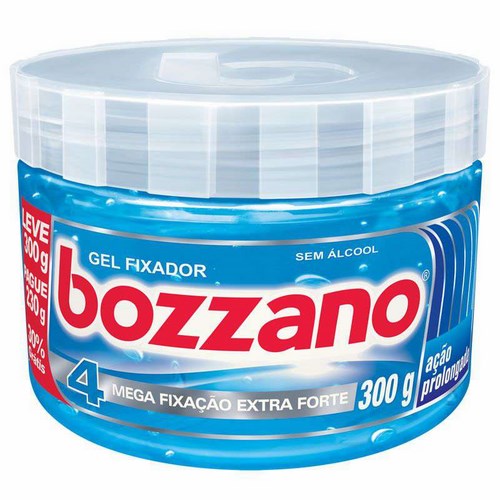 Gel Fixador 4 Fixacao Mega Forte Bozzano 300g