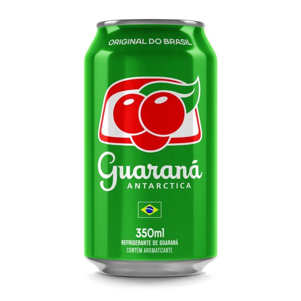 Guarana Antarctica Zero Lata 350ml