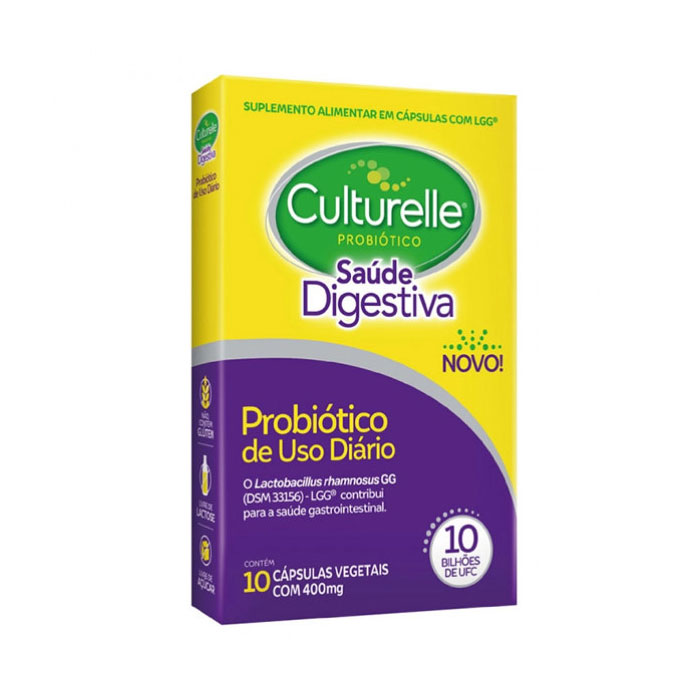 Probiotico Culturelle Saude Digestiva 10 Capsulas