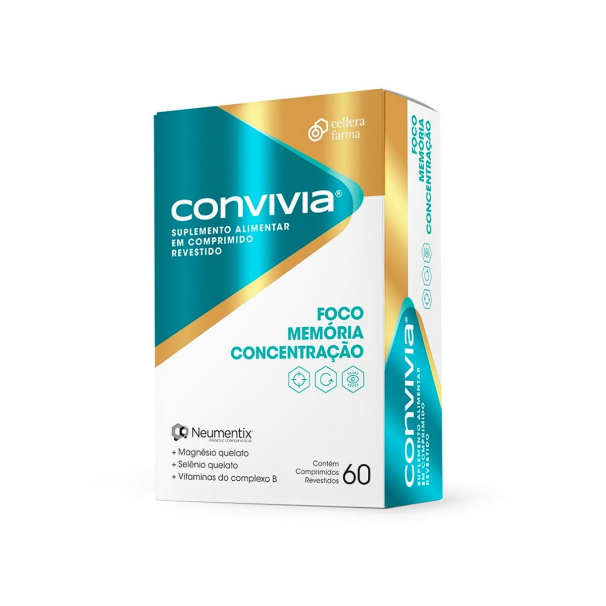 Polivitamínico Convivia 60 Comprimidos