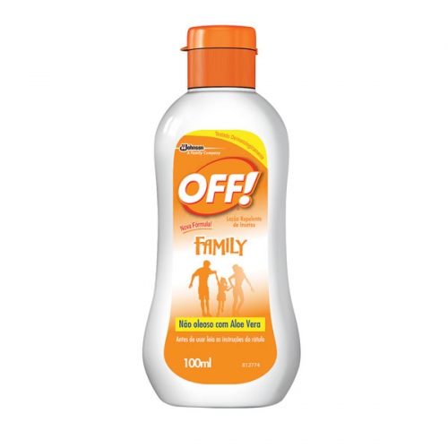 Repelente Off! Family locao com 100mL