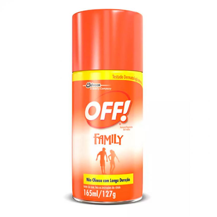 Repelente Off! Family aerossol com 165mL