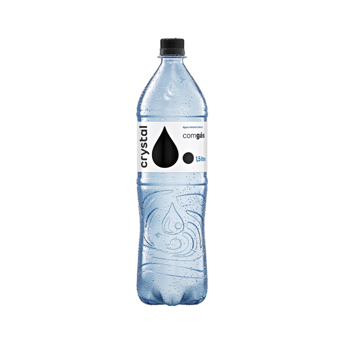 Agua Mineral Com Gas Crystal 1,5L