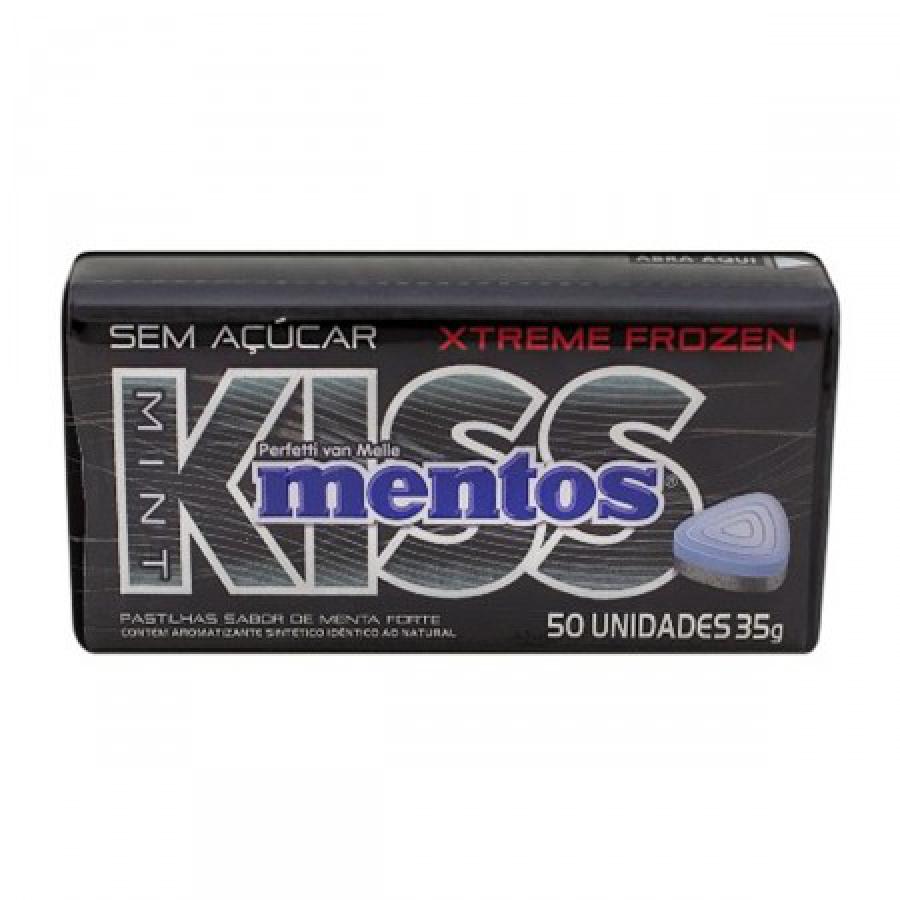 Mentos Kiss Xtreme Lata 35g