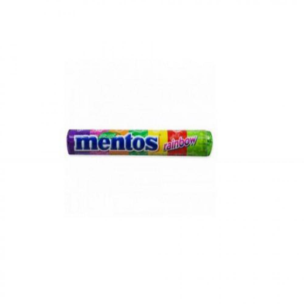 Bala Mentos Stick Rainbow 38g