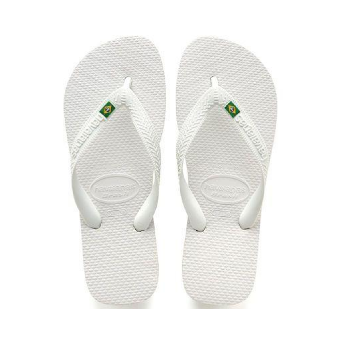 Chinelo Brasil Branco Havaianas 41/42