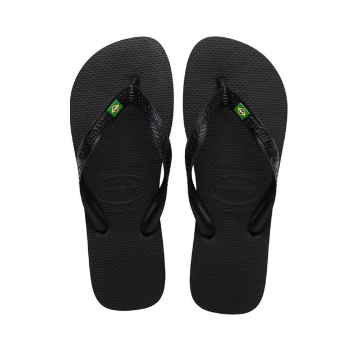 Chinelo Preto Brasil Havaianas 35/36