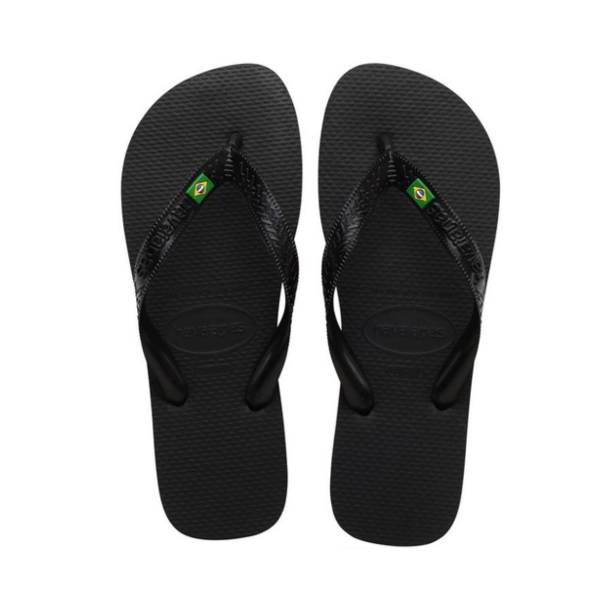 Chinelo Preto Brasil Havaianas 39/40