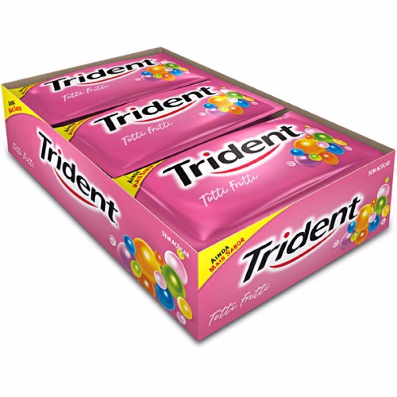 Chiclete Trident Tutti Frutti