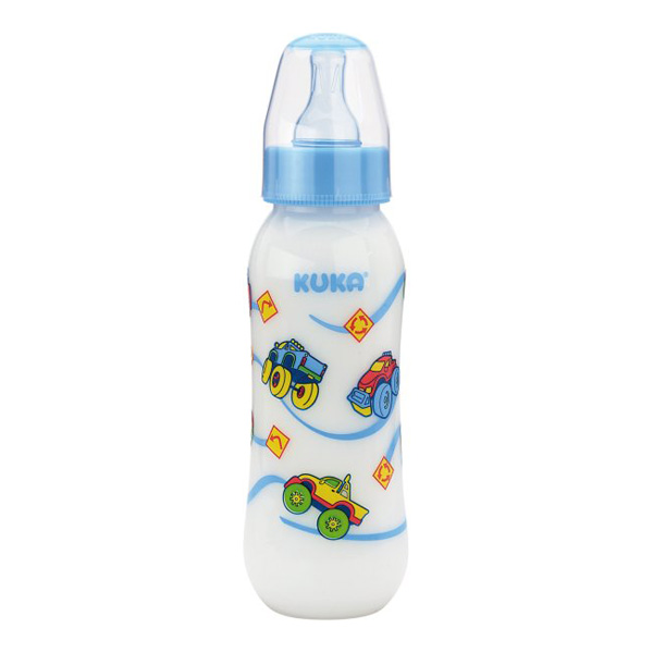 Mamadeira KUKA 61541 Bico Natural Azul 250ML