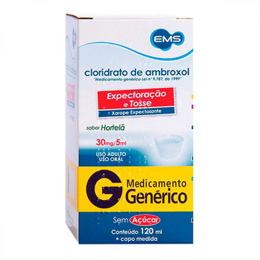 Cloridrato de Ambroxol 6mg 120mL