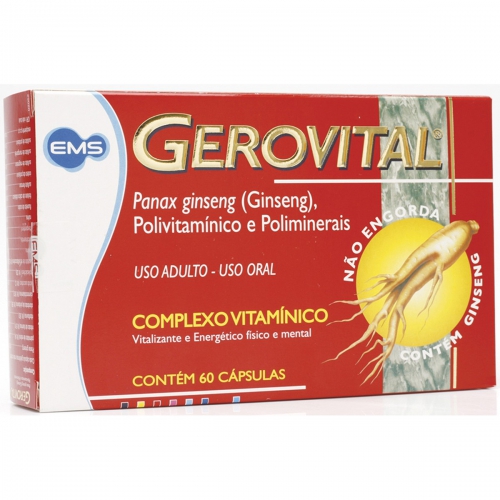 Gerovital com 60 capsulas