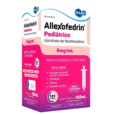 Allexofedrin 6mg 150mL