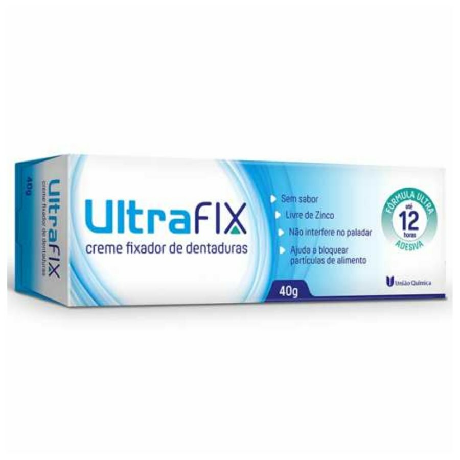 Fixador Ultrafix Sem Sabor Creme 20g