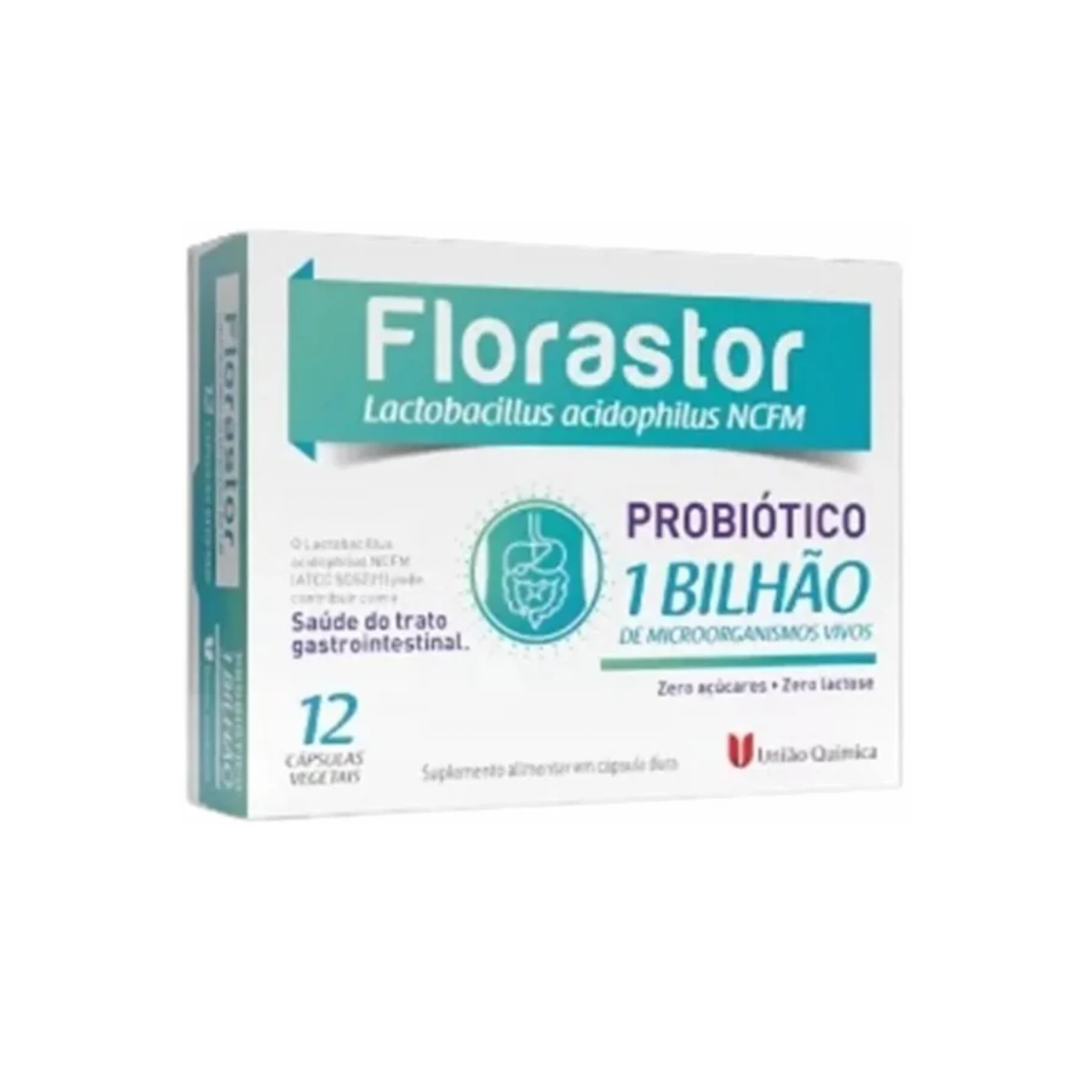 Florastor Probiotico Uniao Quimica 1 Bilhao 12 Capsulas