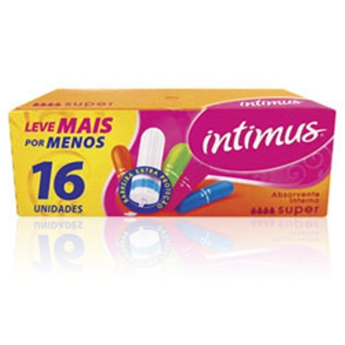 Absorvente Interno Intimus Super 16 Unidades