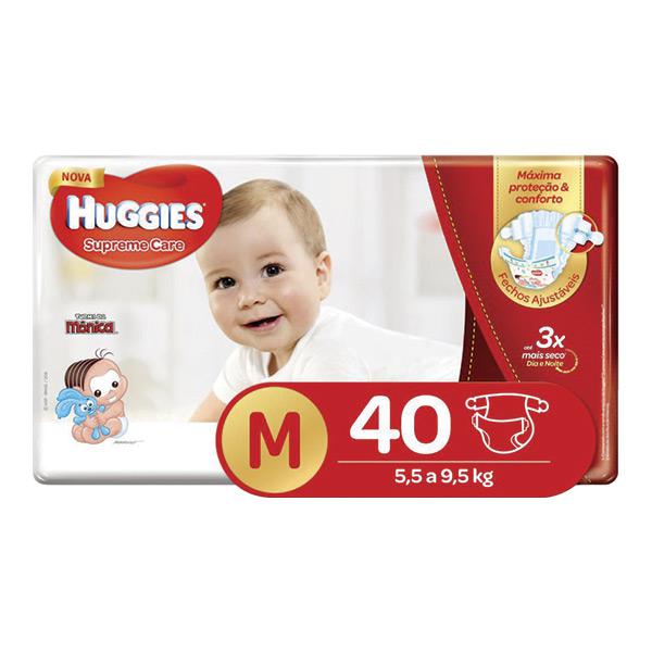 FR MONICA HUGGIES SUPREME CARE MEGA MED 40UN