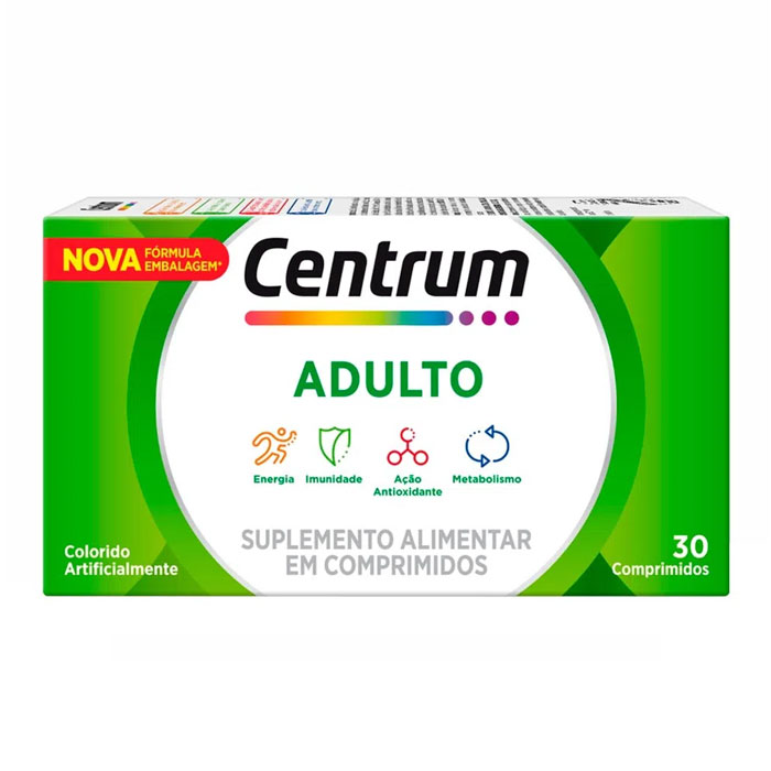 Polivitamínico Centrum de A a Zinco 30 comprimidos