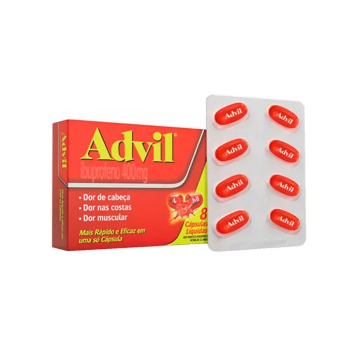 Advil 400mg  8 Cápsulas