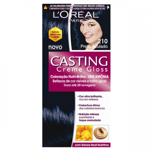 Tintura Casting Creme Gloss 210 Preto Azulado