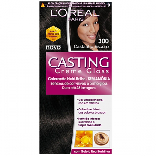 Tintura Casting Creme Gloss 300 Castanho Escuro