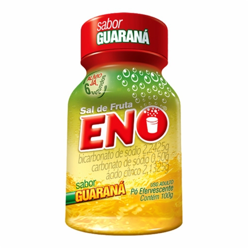 Sal De Frutas Eno Sabor Guaraná GSK 100g