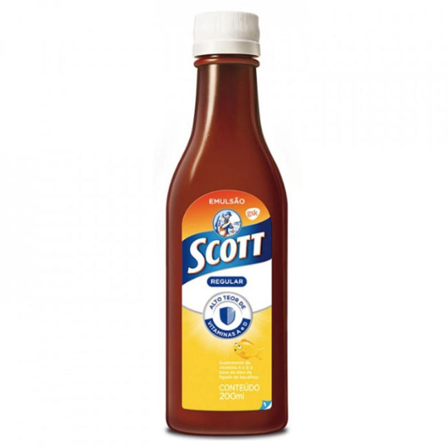 Emulsao Scott Sabor Regular 200mL