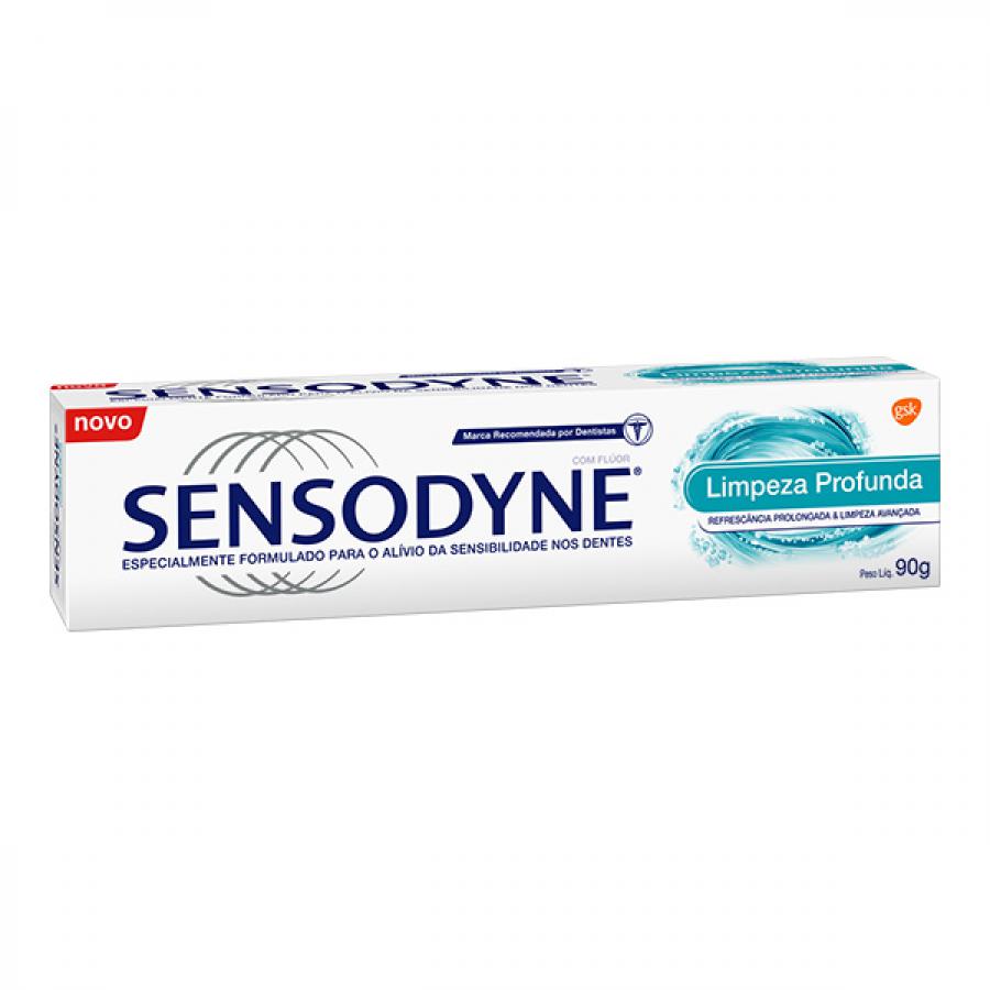 Creme Dental Sensodyne Limpeza Profunda 90g