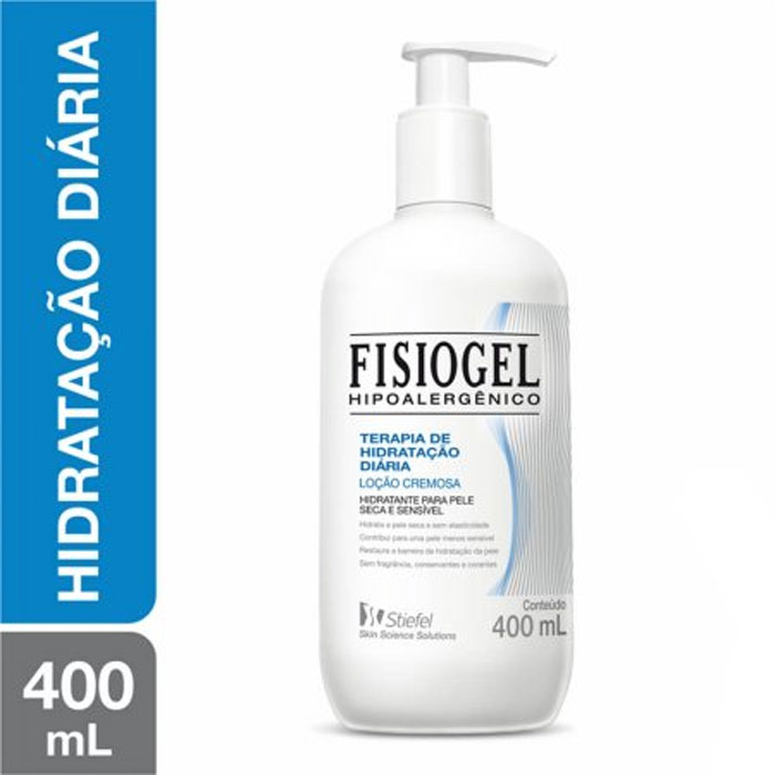 Loção Hidratante Corporal Fisiogel Terapia de Hidratação Diária 400ml