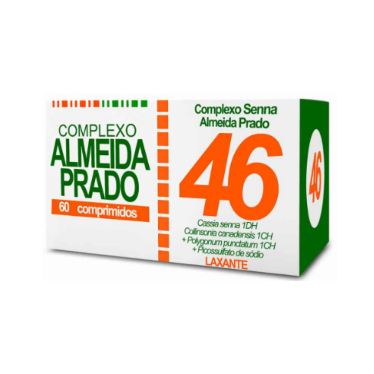 Complexo Homeopático Senna 46 Almeida Prado 60 Comprimidos