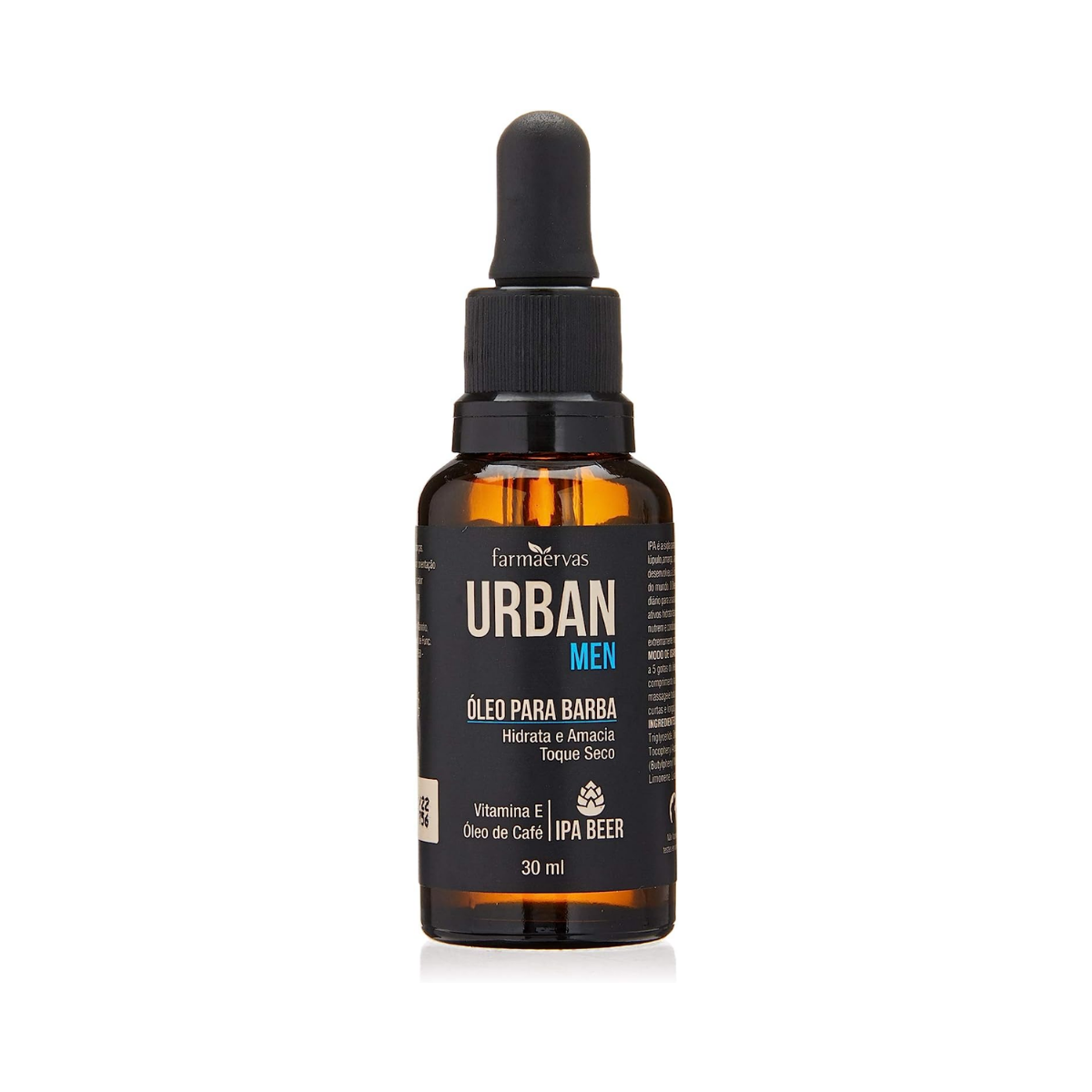 Óleo para Barba Urban Men Farmaervas 30Ml