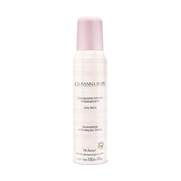 Desodorante Giovanna Baby Aero Rosa 150ml