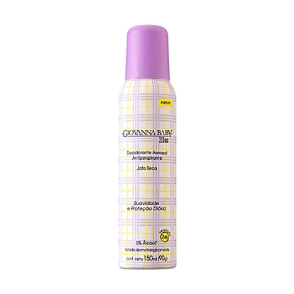 Desodorante Aerosol Giovanna Baby 150ml Lilas