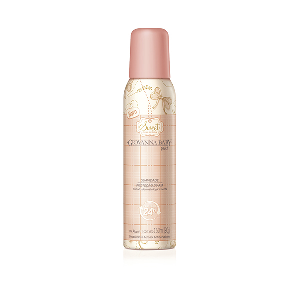 Desodorante Giovanna Baby Aero Peach 150ml