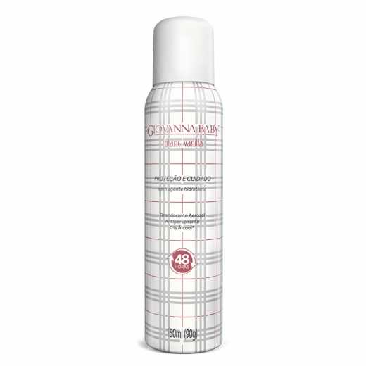 Desodorante Giovanna Baby Aerosol Blanc Vanilla 150ml