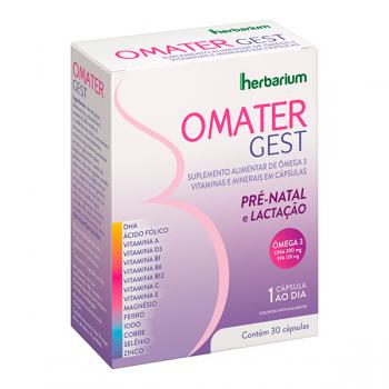 Omater Gest com 30 capsulas