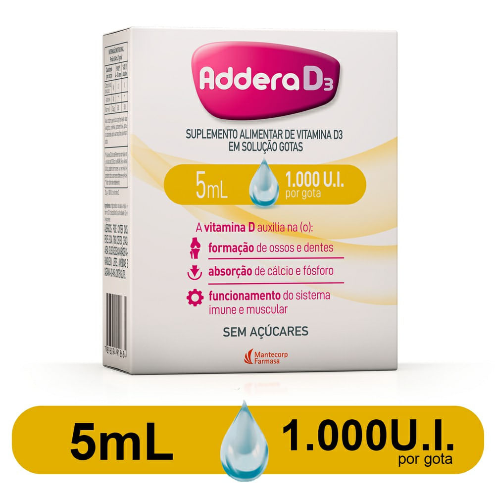 Addera D3 1000UI 5ml