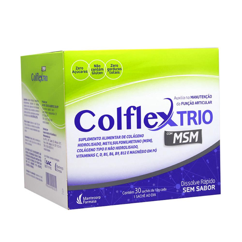 Colflex Trio Mantecorp 30 Sachês