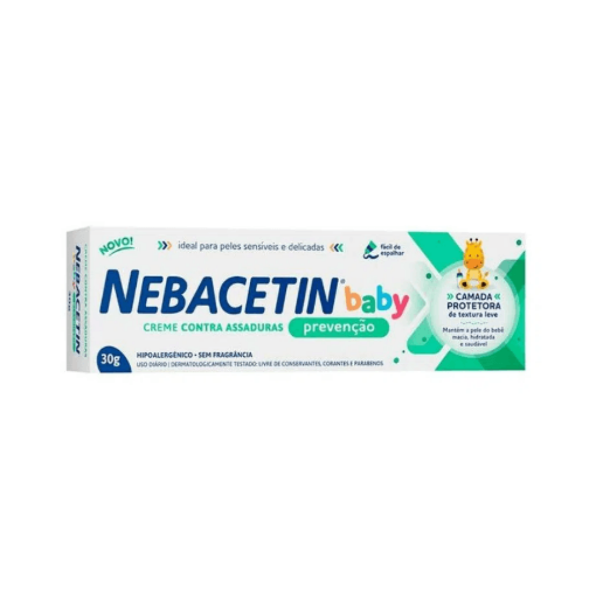 Creme contra Assaduras Nebacetin Baby Prevencao 30G