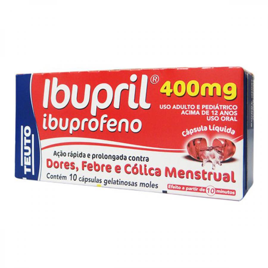 Ibupril Cápsula 400mg 10 cápsulas