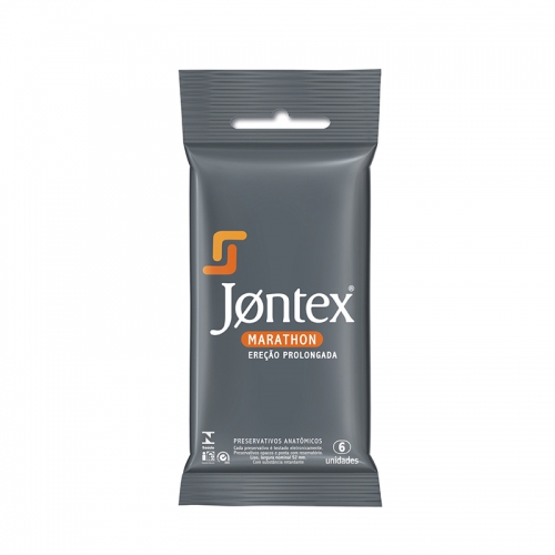 Preservativo Jontex com 6 Unidades Marathon