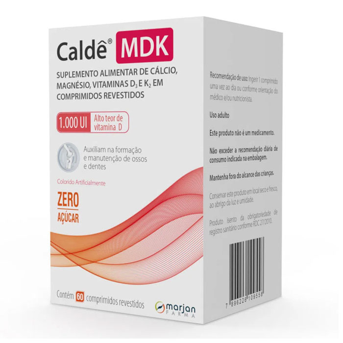 Caldê MDK 1.000UI 60 comprimidos