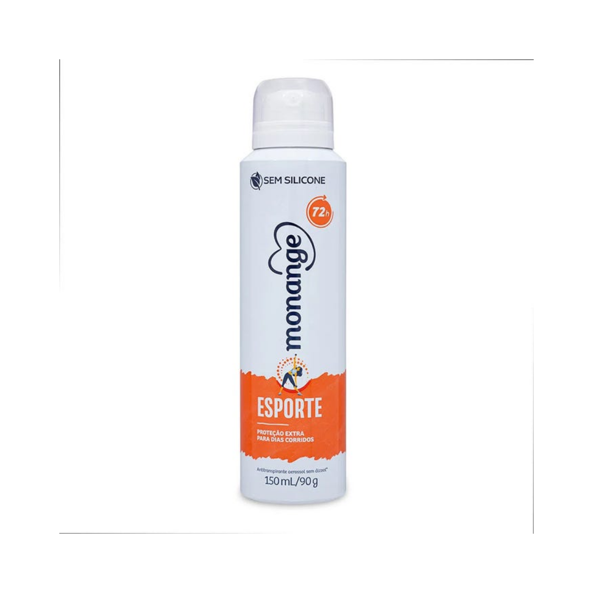 Desodorante Monange Esporte Aerosol Antitranspirante Feminino 150ml