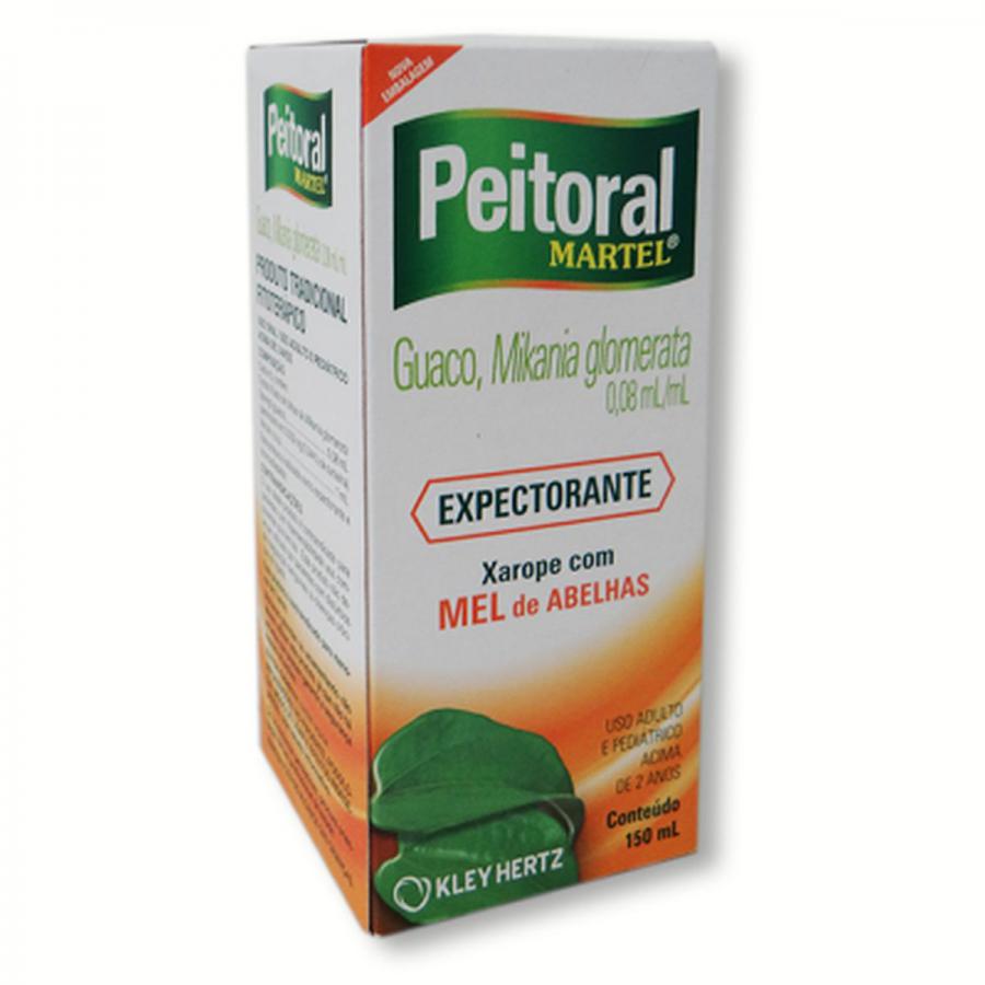 Peitoral Martel Xarope Expectorante Hertz 150ml