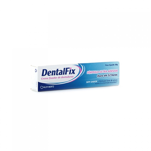 Creme Fixador de Dentadura DentalFix sem sabor, 20g