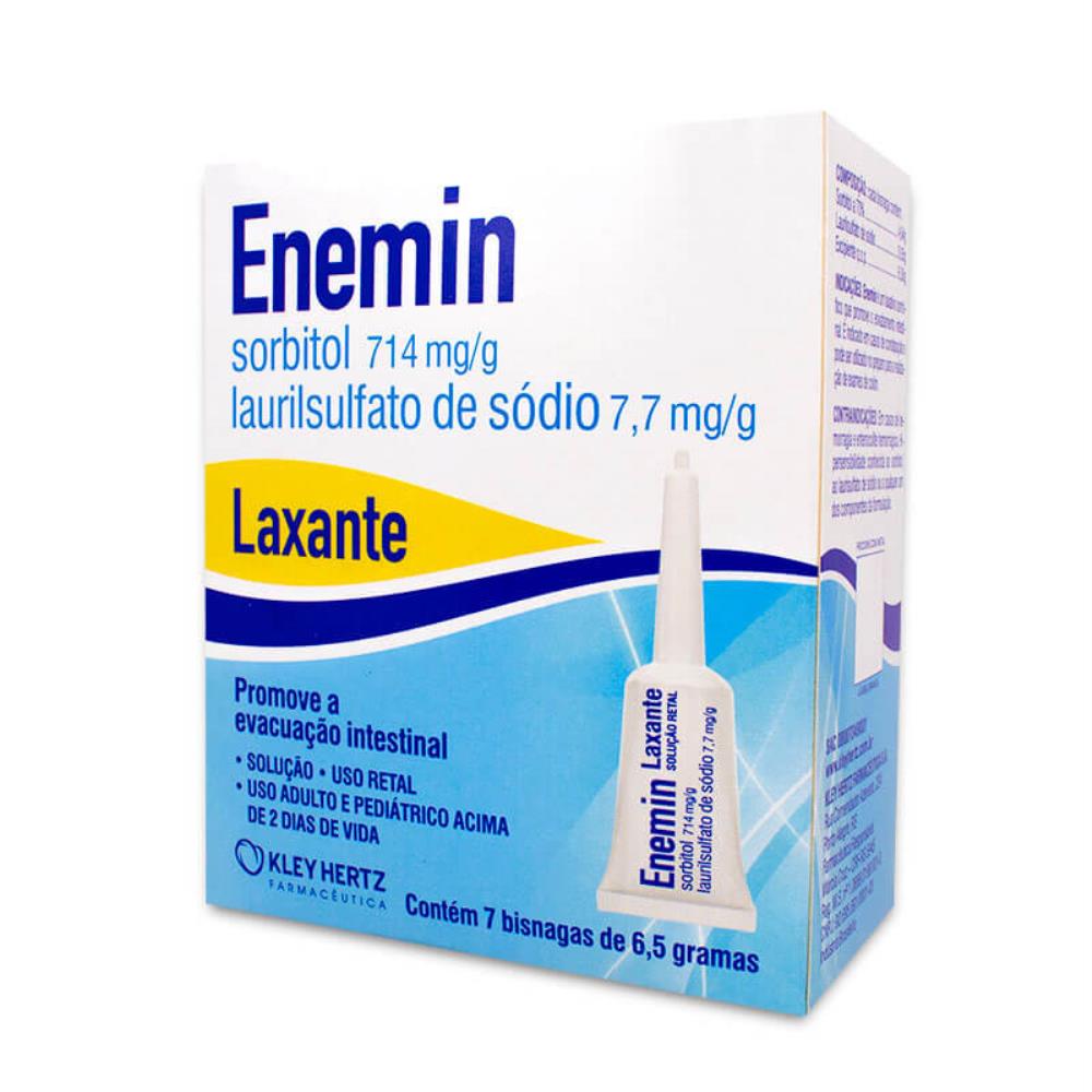 Enemin 714mg/g + 7, 70mg/g 7 bisnagas com 6, 5g