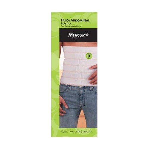 Faixa Abdominal Elástica Bc0084 Mercur 25X120Cm - 25X120CM