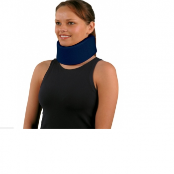 Colar Cervical Mercur Espuma Leve Azul P