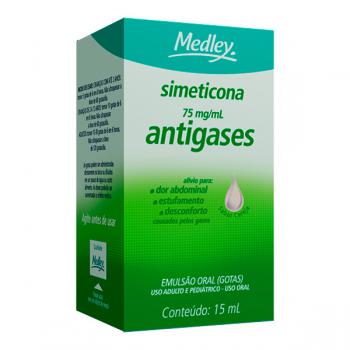 Simeticona Sanofi Medley 75mg/mL,1 frasco gotejador com 15mL de emulsao