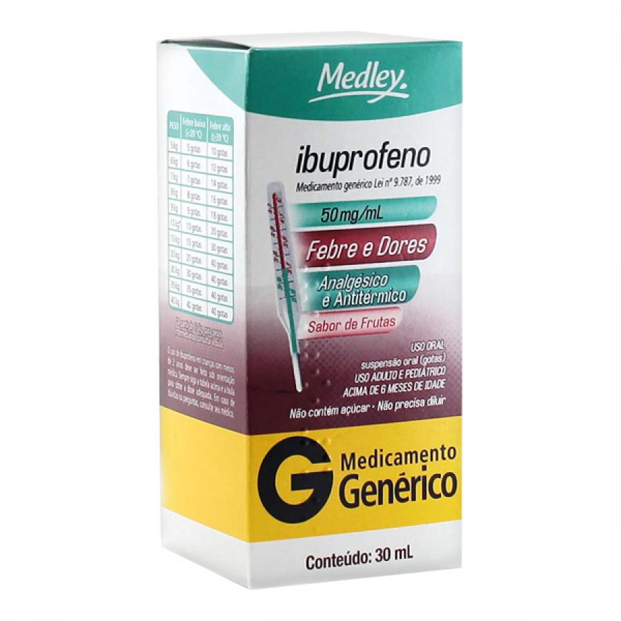 Ibuprofeno 50mg Gotas 30ml